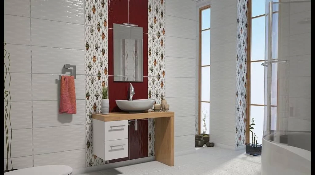 Bahama Dekorlu Banyo Seramiği