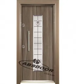 Abs Door 1431 Kabartma Laminoks Serisi Çelik Kapı