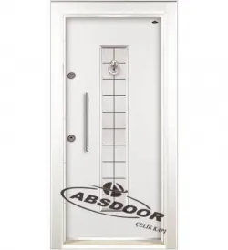 Abs Door 1432 Kabartma Laminoks Serisi Çelik Kapı