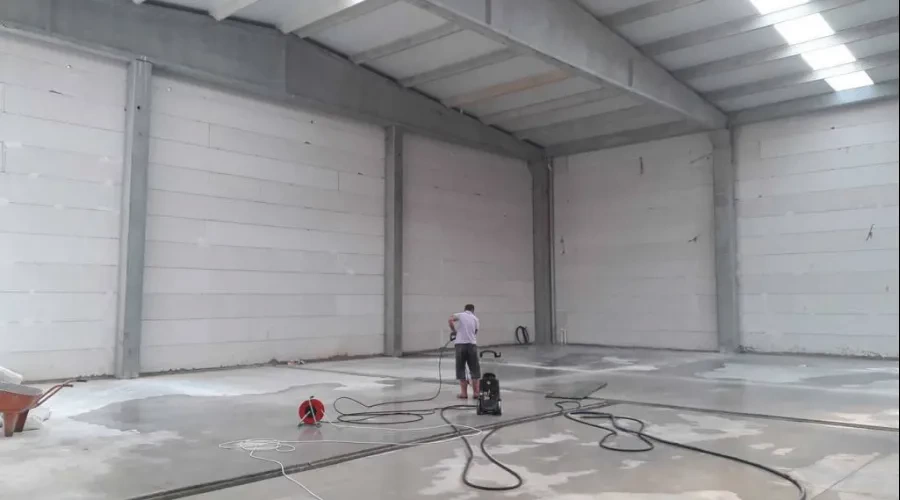 Çanakkale Zeytin Fabrikası İç Cephe Mastarlı Makine Alçısı