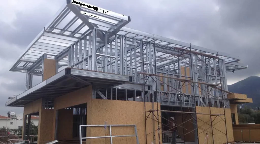 Çelik Konstrüksiyon Villa Yapımı